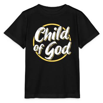 Child of God - Stanley/Stella MINI CREATOR Kids’ T-Shirt - black - Front - Mikhail (115cm)