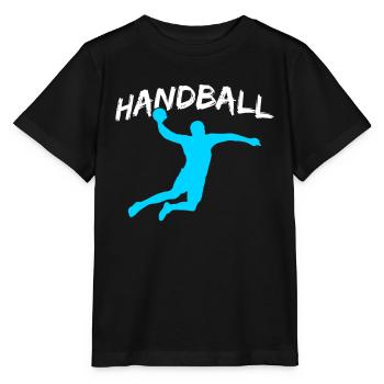 Handball - T-shirt bio MINI CREATOR Stanley/Stella Enfant - noir - Devant - Mikhail (115cm)