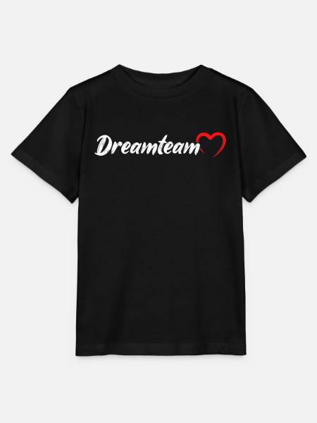 Dreamteam Traumpaar - Stanley/Stella Kinder T-Shirt MINI CREATOR  - Schwarz