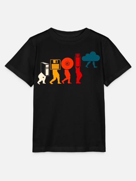 Cloud Programmer Evolution. - Stanley/Stella Kinder T-Shirt MINI CREATOR - Schwarz