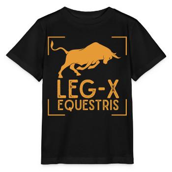 Legio X Equestris Jules César - T-shirt bio MINI CREATOR Stanley/Stella Enfant - noir - Devant - Mikhail (115cm)