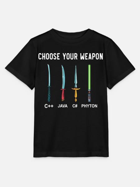 PHYTON PROGRAMMER Programmation Encodage d’encodeur - T-shirt bio MINI CREATOR Stanley/Stella Enfant - noir