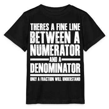Mathématiciens, Mathématiques, Mathématiques - T-shirt bio MINI CREATOR Stanley/Stella Enfant - noir - Devant - Mikhail (115cm)