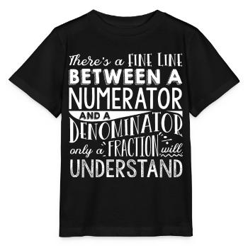 Mathématiciens, Mathématiques, Mathématiques - T-shirt bio MINI CREATOR Stanley/Stella Enfant - noir - Devant - Mikhail (115cm)