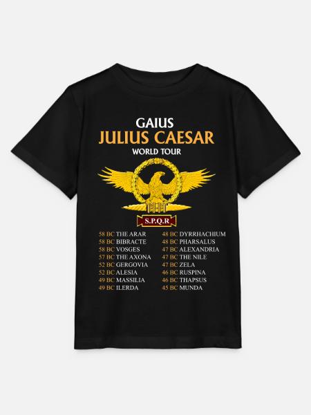 Gaius Julius Caesar World Tour, Anciens Romains - T-shirt bio MINI CREATOR Stanley/Stella Enfant - noir