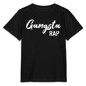 Gangster Rap - T-shirt bio MINI CREATOR Stanley/Stella Enfant - noir - Devant - Mikhail (115cm)