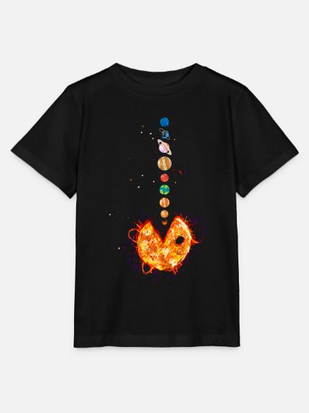 Sonnensystem, Sonnenplaneten, Astrologie - Stanley/Stella Kinder T-Shirt MINI CREATOR - Schwarz