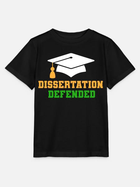 Dissertation Verteidigt - Stanley/Stella Kinder T-Shirt MINI CREATOR  - Schwarz