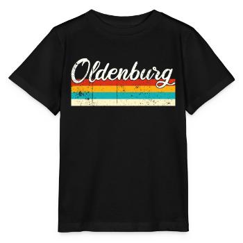 Oldenburg Rétro Vintage - T-shirt bio MINI CREATOR Stanley/Stella Enfant - noir - Devant - Mikhail (115cm)
