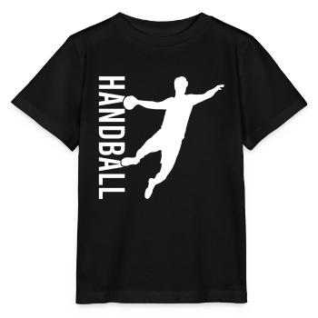 Handball - T-shirt bio MINI CREATOR Stanley/Stella Enfant - noir - Devant - Mikhail (115cm)