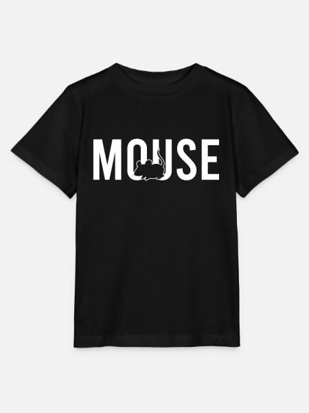 Maus mouse - Stanley/Stella Kinder T-Shirt MINI CREATOR - Schwarz