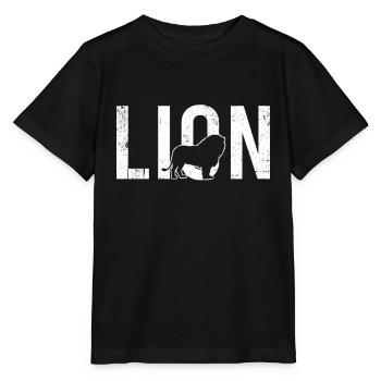 Lion lion - Stanley/Stella MINI CREATOR Kids’ T-Shirt - black - Front - Mikhail (115cm)