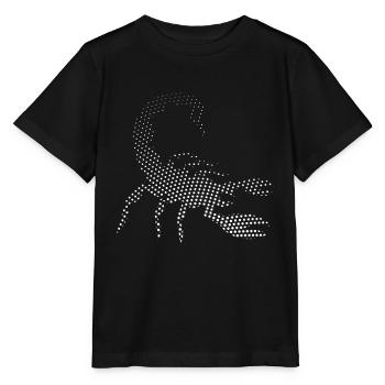 Scorpion - T-shirt bio MINI CREATOR Stanley/Stella Enfant - noir - Devant - Mikhail (115cm)