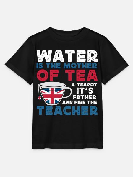 Teeliebhaber, Teetrinker, Teezeit - Stanley/Stella Kinder T-Shirt MINI CREATOR - Schwarz