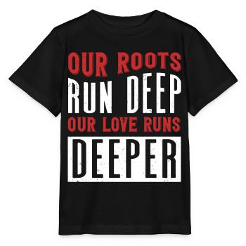 Arbre généalogique, nos racines vont plus loin - T-shirt bio MINI CREATOR Stanley/Stella Enfant - noir - Devant - Mikhail (115cm)