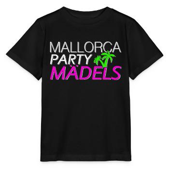 Mallorca Party Mädels - Stanley/Stella Kinder T-Shirt MINI CREATOR  - Schwarz - Vorne - Mikhail (115cm)