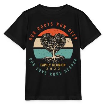Nos racines sont profondes, les réunions de famille - T-shirt bio MINI CREATOR Stanley/Stella Enfant - noir - Devant - Mikhail (115cm)