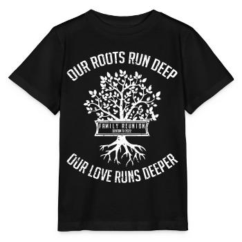 Nos racines sont profondes, les réunions de famille - T-shirt bio MINI CREATOR Stanley/Stella Enfant - noir - Devant - Mikhail (115cm)