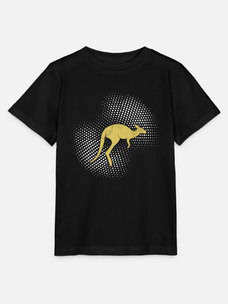 Kangoeroe - Stanley/Stella Kinder-T-shirt MINI CREATOR  - zwart
