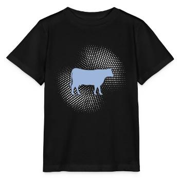 Kuh Rind - Stanley/Stella Kinder T-Shirt MINI CREATOR  - Schwarz - Vorne - Mikhail (115cm)