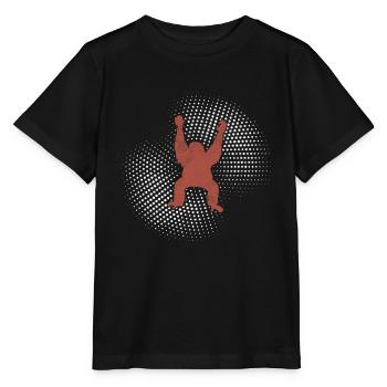 Orang-outan - T-shirt bio MINI CREATOR Stanley/Stella Enfant - noir - Devant - Mikhail (115cm)