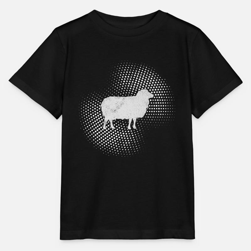 Schaf - Stanley/Stella Kinder T-Shirt MINI CREATOR  - Schwarz