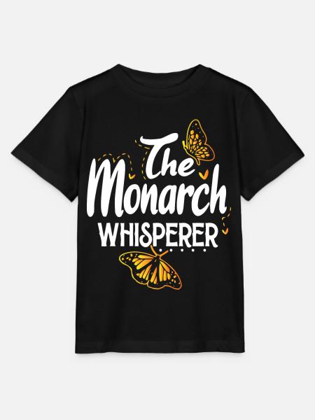 Monarchfalter - Stanley/Stella Kinder T-Shirt MINI CREATOR - Schwarz