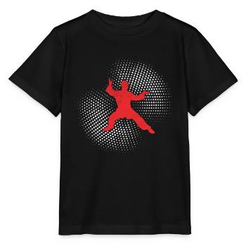 karaté - T-shirt bio MINI CREATOR Stanley/Stella Enfant - noir - Devant - Mikhail (115cm)