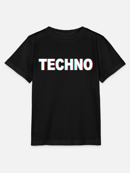 Techno - Stanley/Stella Kinder T-Shirt MINI CREATOR - Schwarz
