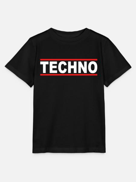 Techno - Stanley/Stella Kinder T-Shirt MINI CREATOR  - Schwarz