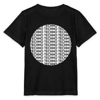Techno - T-shirt bio MINI CREATOR Stanley/Stella Enfant - noir - Devant - Mikhail (115cm)
