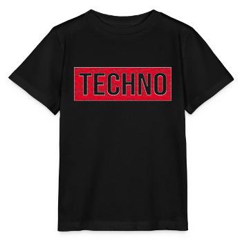 Techno - T-shirt bio MINI CREATOR Stanley/Stella Enfant - noir - Devant - Mikhail (115cm)