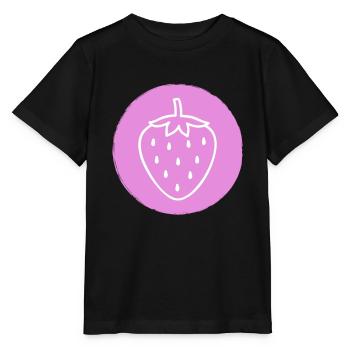 Fraise - T-shirt bio MINI CREATOR Stanley/Stella Enfant - noir - Devant - Mikhail (115cm)