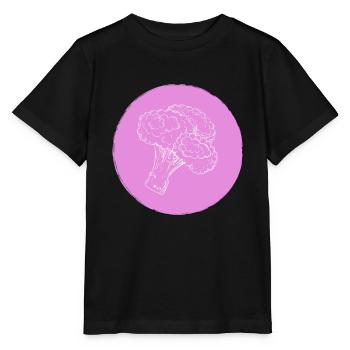 Broccoli - Stanley/Stella MINI CREATOR Kids’ T-Shirt - black - Front - Mikhail (115cm)
