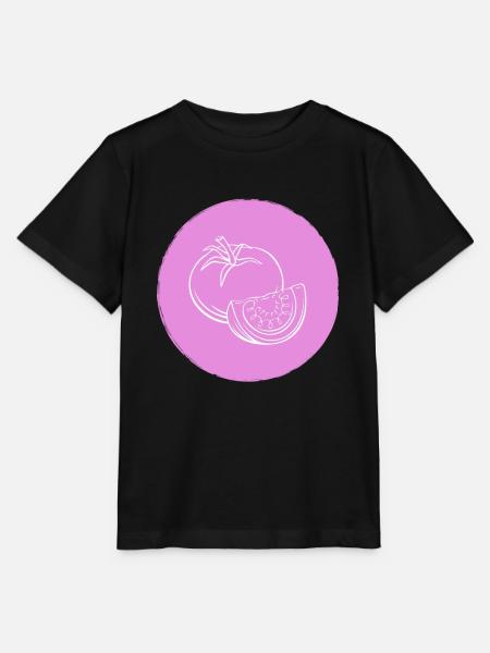 Tomate - Stanley/Stella Kinder T-Shirt MINI CREATOR  - Schwarz