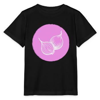 Oignon - T-shirt bio MINI CREATOR Stanley/Stella Enfant - noir - Devant - Mikhail (115cm)
