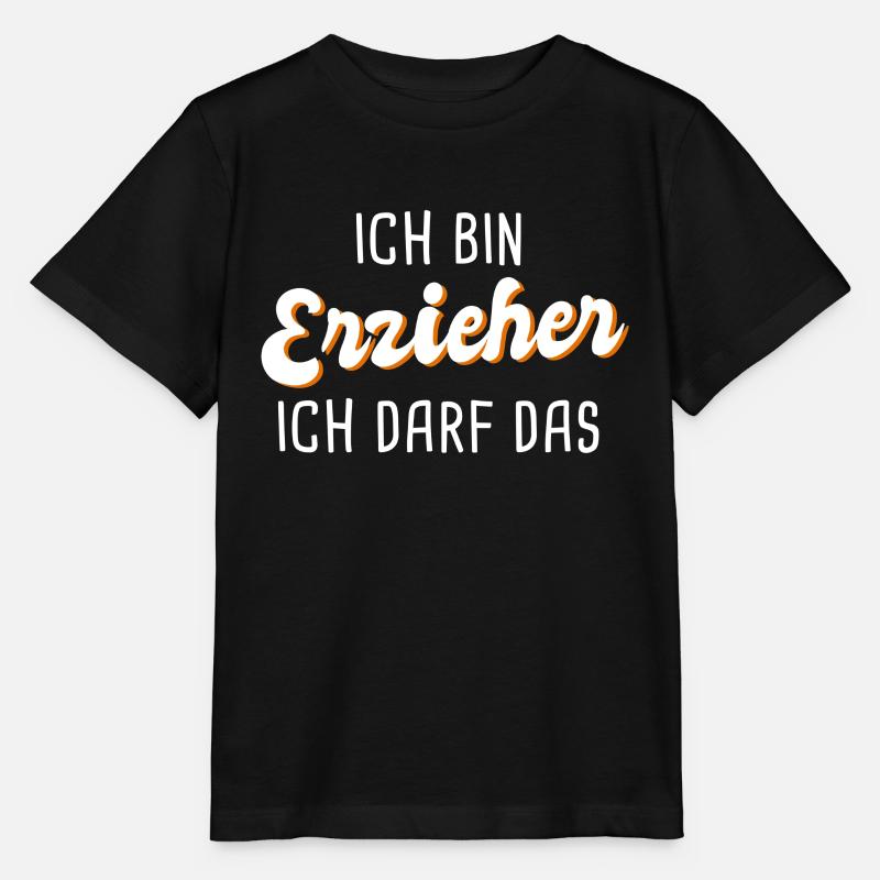 Erzieher - Stanley/Stella Kinder T-Shirt MINI CREATOR - Schwarz
