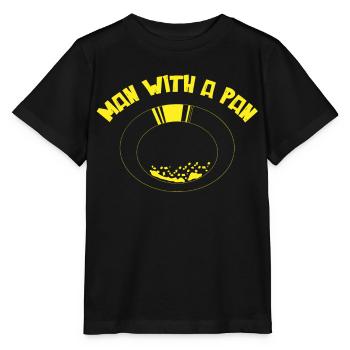 Goldschwenk, Goldgräber - Stanley/Stella Kinder T-Shirt MINI CREATOR  - Schwarz - Vorne - Mikhail (115cm)