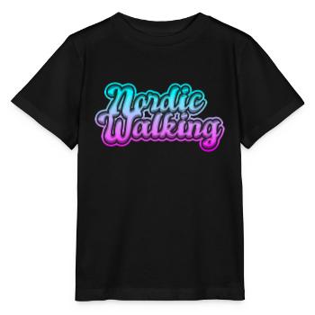 Nordic Walking - Stanley/Stella Kinder T-Shirt MINI CREATOR  - Schwarz - Vorne - Mikhail (115cm)