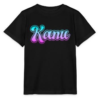 Kanu - Stanley/Stella Kinder T-Shirt MINI CREATOR  - Schwarz - Vorne - Mikhail (115cm)