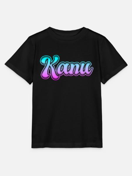 Kanu - Stanley/Stella Kinder T-Shirt MINI CREATOR - Schwarz