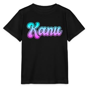 Kanu - Stanley/Stella Kinder T-Shirt MINI CREATOR  - Schwarz - Vorne - Mikhail (115cm)
