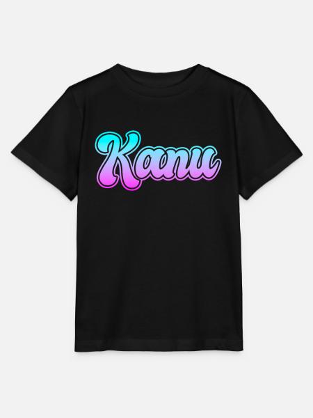 Kanu - Stanley/Stella Kinder T-Shirt MINI CREATOR  - Schwarz