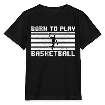 basket-ball - T-shirt bio MINI CREATOR Stanley/Stella Enfant - noir - Devant - Mikhail (115cm)