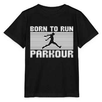 Parkour - Stanley/Stella MINI CREATOR Kids’ T-Shirt - black - Front - Mikhail (115cm)