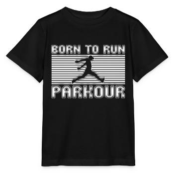 Parkour - Stanley/Stella MINI CREATOR Kids’ T-Shirt - black - Front - Mikhail (115cm)