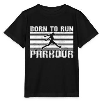 Parkour - Stanley/Stella MINI CREATOR Kids’ T-Shirt - black - Front - Mikhail (115cm)