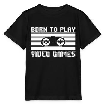 Zocken Video Games - Stanley/Stella Kinder T-Shirt MINI CREATOR  - Schwarz - Vorne - Mikhail (115cm)