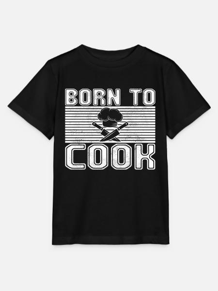 Kochen - Stanley/Stella Kinder T-Shirt MINI CREATOR - Schwarz