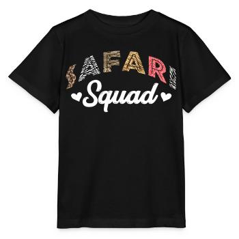 Safari squad, safari holiday - Stanley/Stella MINI CREATOR Kids’ T-Shirt - black - Front - Mikhail (115cm)